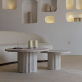 Omega nesting coffee tables