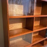 Vintage teak bookcase