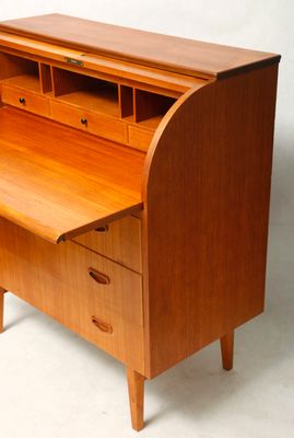 Mid-century teak Secretary, Denmark, 1960s