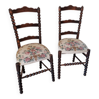 Pair of upholstered chairs