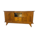 Oak buffet compass feet