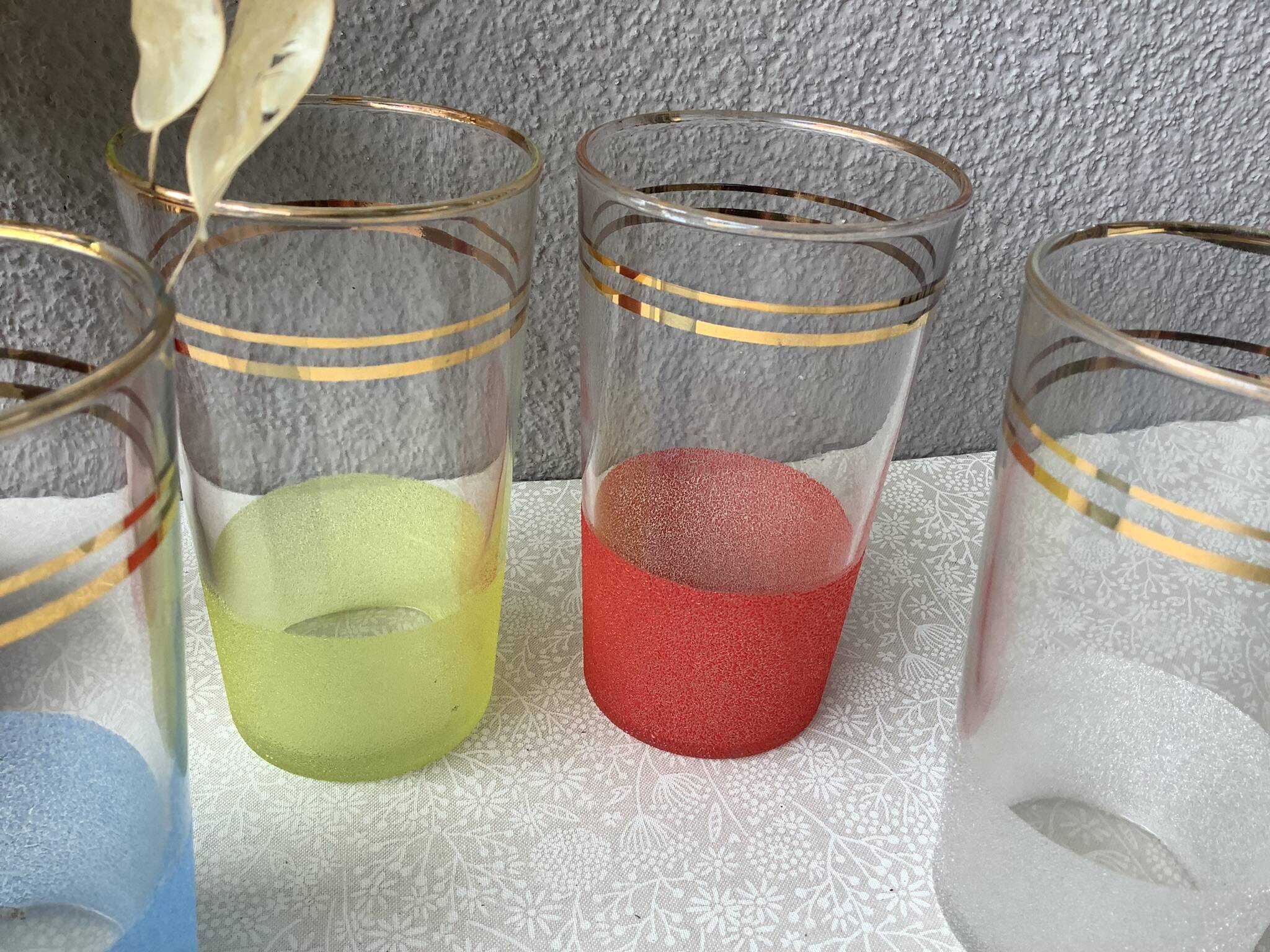 Vintage granite glasses 40'/50'