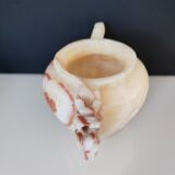 Chinese decorative teapot dragon in cut stone