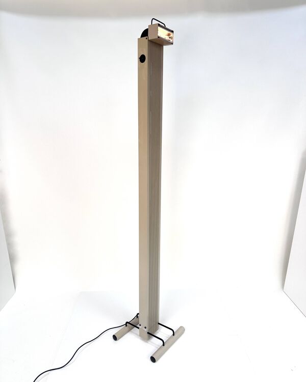 Lampadaire Halogène ''Zagar'' Premier Modèle en Métal par Silvio Carpani pour Stilnovo, Italie 1978