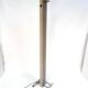 "Zagar" Halogen Floor Lamp, First Model in Metal by Silvio Carpani for Stilnovo, Italy 1978