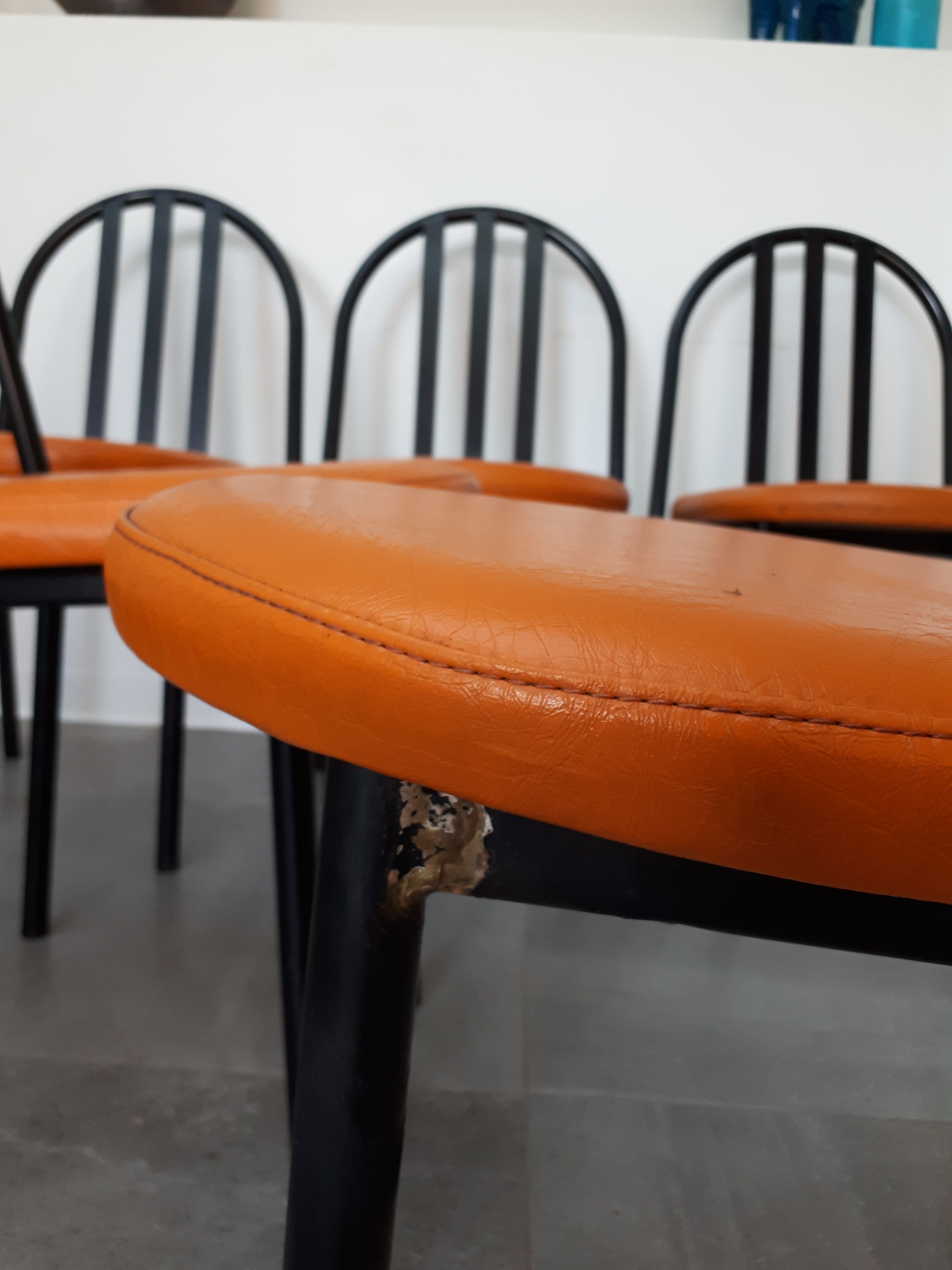 5 Mallet Stevens chairs 70s