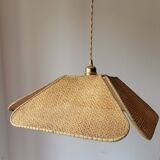 Rabane and leather suspension