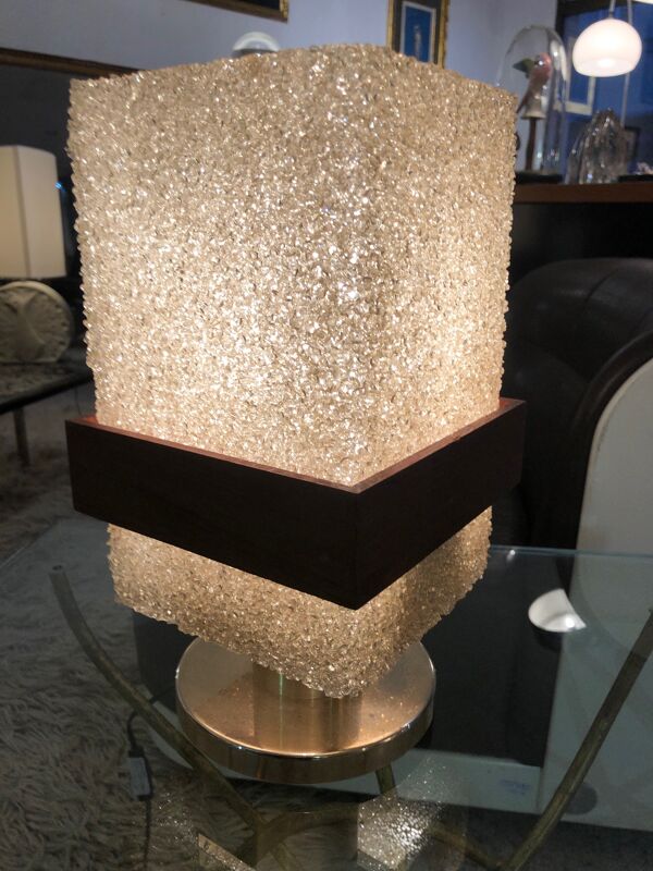 Lampe en résine 1950