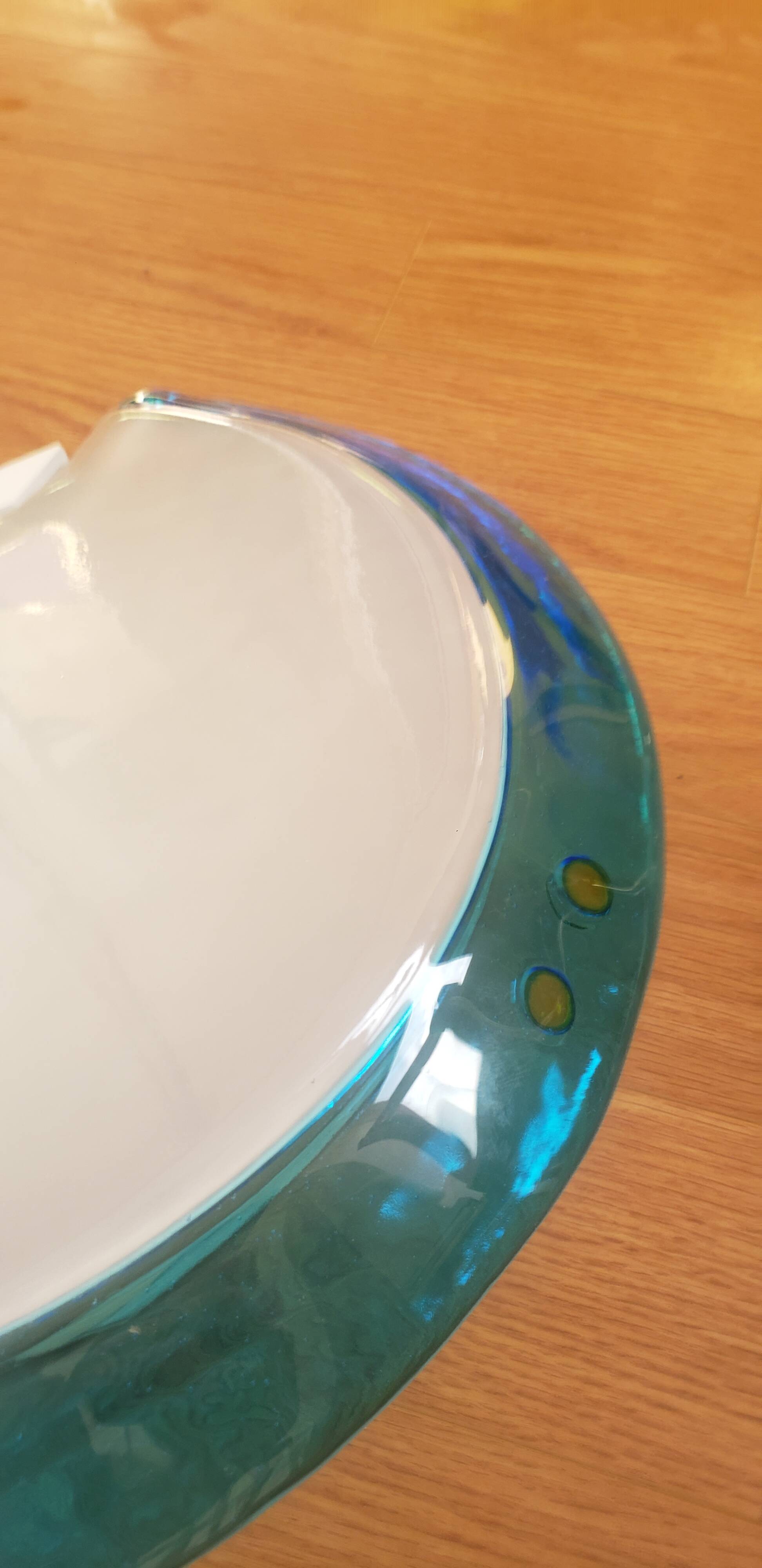 Leucos wall lamp, Murano glass designer Roberto Pamio