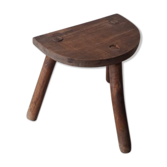 Tabouret de ferme tripode