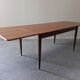 Scandinavian extendable teak dining table from the 50s/60s