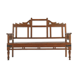 Wooden bench
