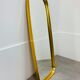 Mirror rearview mirror gold strapping Schönform 60s