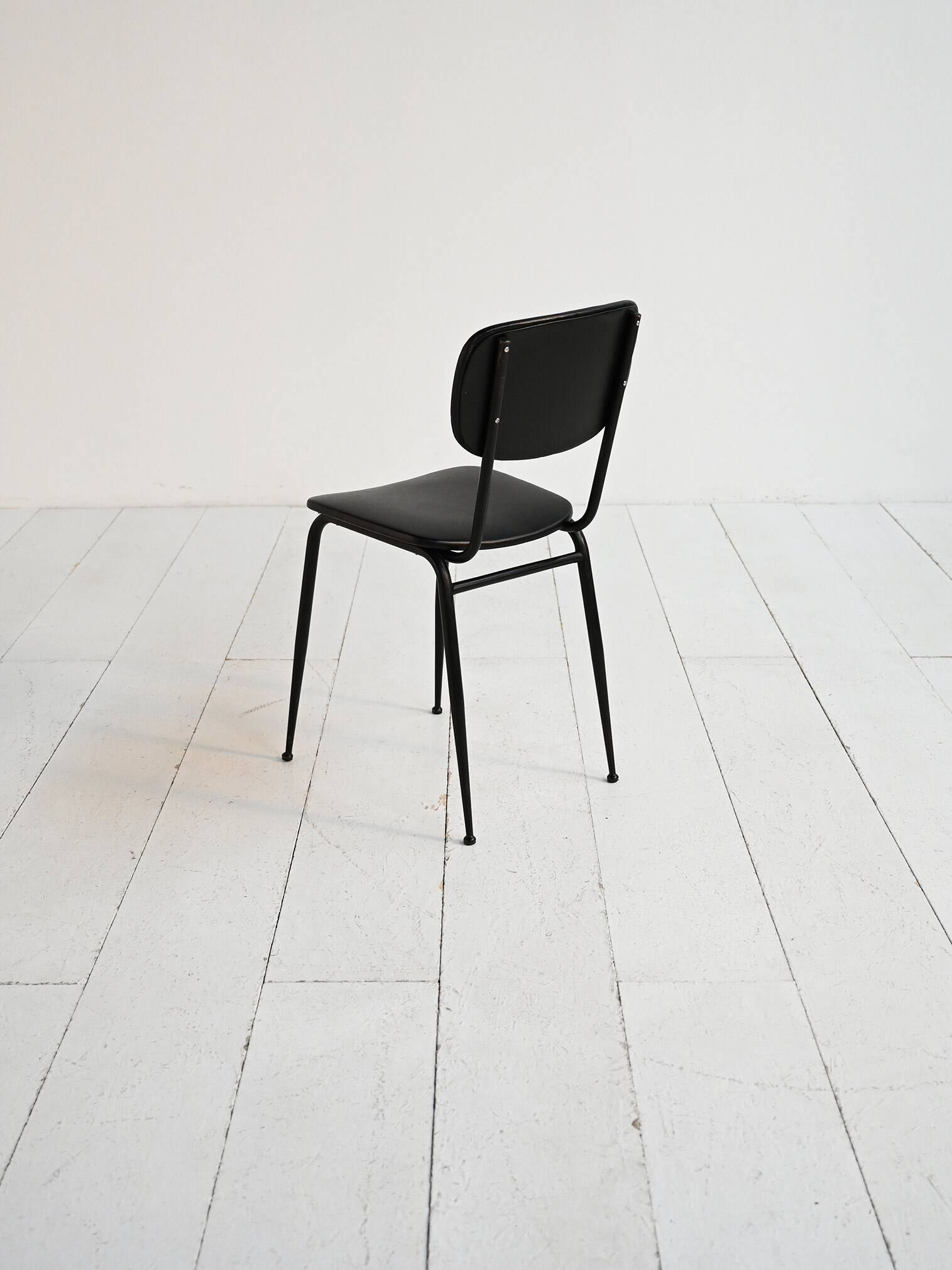 Set of 6 Olivetti Italian vintage chairs 1960s