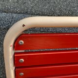 Foldable vintage garden bench