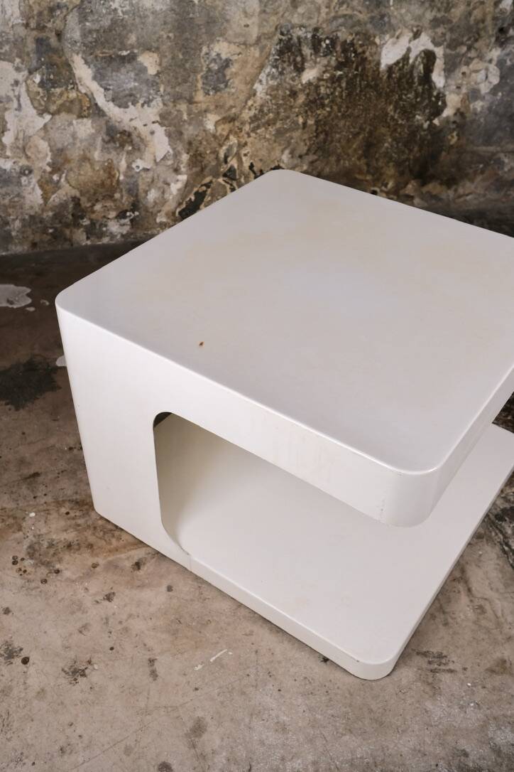 Large side table, Valérie Doubroucinskis for Rodier, 1970s