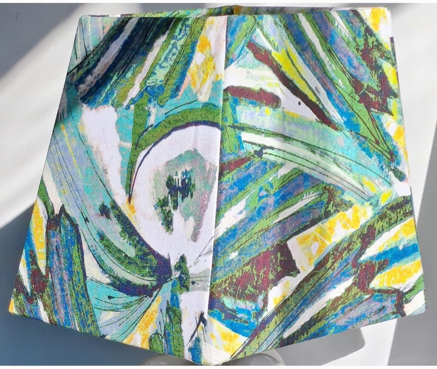 Lamp foot ceramic white lampshade dresses fabrics creator