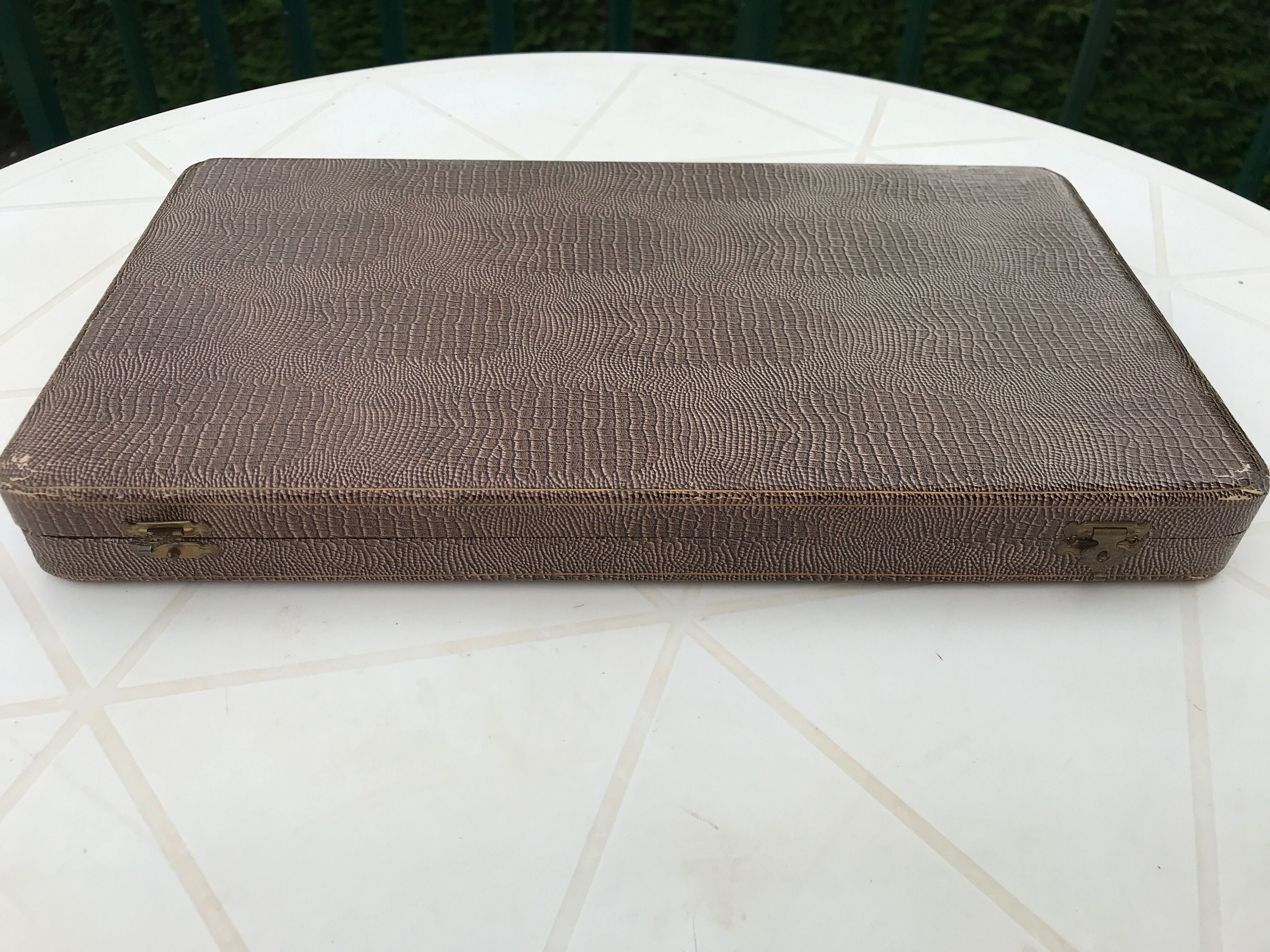 Vintage Pollinox cake service