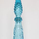 Empoli carafe, made in Italy, blue, vintage 60s