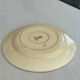 Red iron earth serving dish - Gien honeysuckle - antique earthenware
