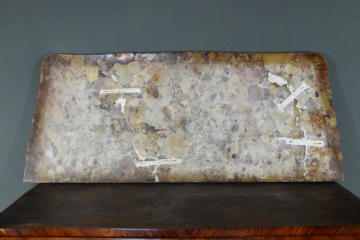 Precious wood secretary, Louis XV – Late 18th century