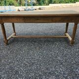 Table de ferme en chêne brut, XIXème