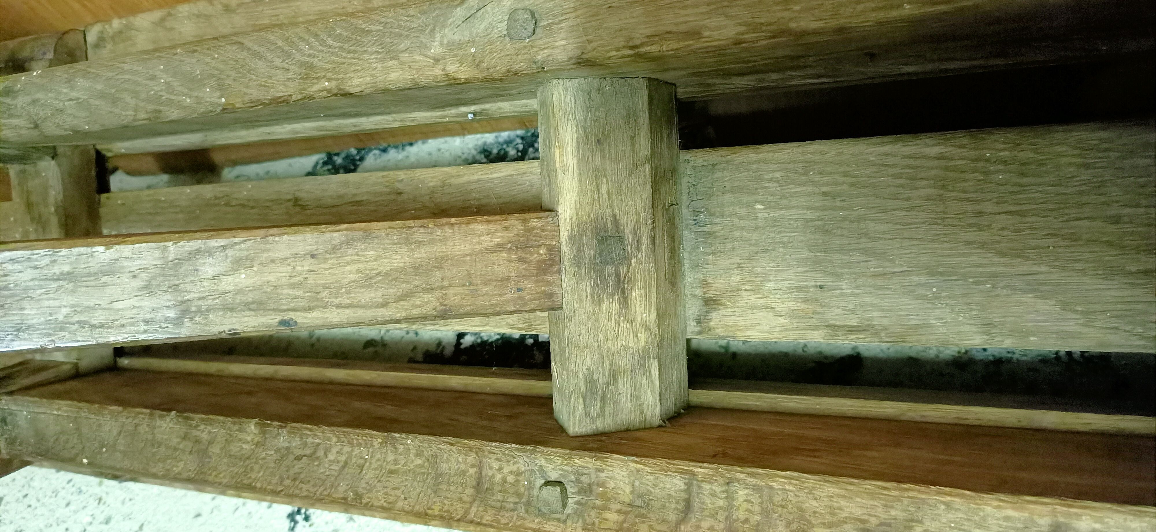 banc de ferme ancien