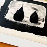 Signed and numbered lithograph “Trial Proof” by Bohuslav Horak