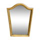 Mirror frame gilded gendarme hat bead row H 37.5 cm