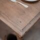 Renovated antique table