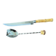 Vintage bamboo handle cutlery
