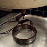 Lamp in wrought iron