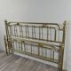 Brass bed, 20th century
