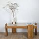 Table basse en pin massif