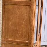 Parisian glazed wardrobe 1930 raw wood