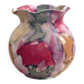 Vase signed Nazareno Picchiotti - Deruta Workshop - Italy
