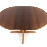 Round extendable dining table 'Malges' - vintage - danish style