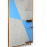 Porte-Manteau Vintage Géométrique de Drevokov Blatna, 1972