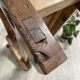 Solid wood carpenter's workbench