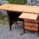 1950s desk with shelf and extension