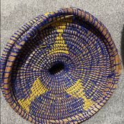 Magnificent handmade woven storage basket Height: 40/50 cm Ø: 30/50 cm