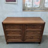 Art Deco oak sideboard