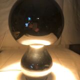 Chrome mushroom lamp 1970