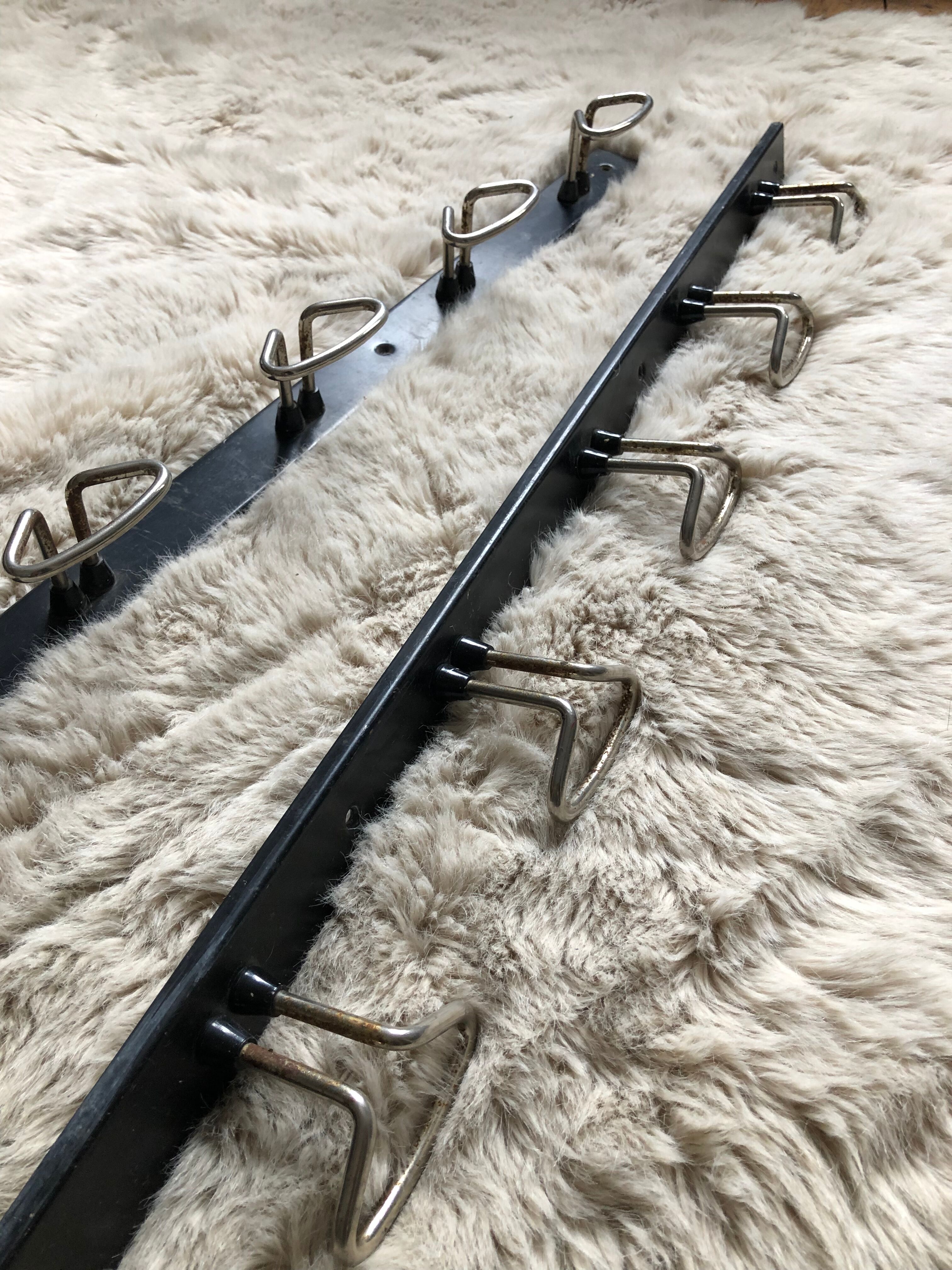 Wall coat rack 6 hooks