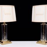 set Hollywood Regency Table Lamps 1970s