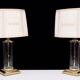 set Hollywood Regency Table Lamps 1970s