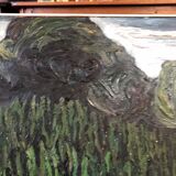 Oil on canvas , signed BING