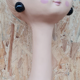 Vintage Twiggy hat head 60s-70s