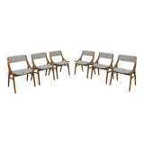 Ski Jumper Chairs from Zamojska, Poland, 1970s, Set of 6