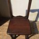 Rustic oak chair